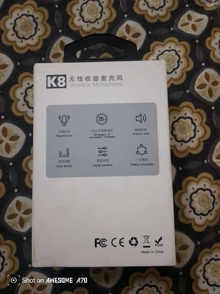 K8 WIRELESS MICROPHONE 1