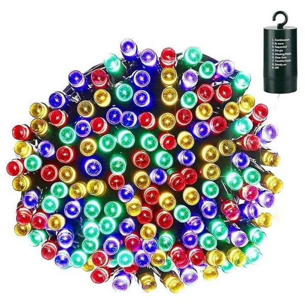 string Lights, 200 LED 72ft 8 Modes Battery Waterproof Fairy String 7