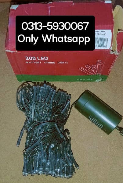 string Lights, 200 LED 72ft 8 Modes Battery Waterproof Fairy String 8