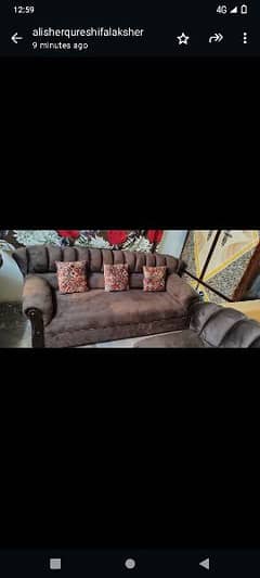 5 sitar sofa with Kushan