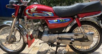 Honda CD 70 (2018) First Hand use / Brand New Condition 0