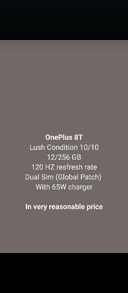 One Plus 8T 2