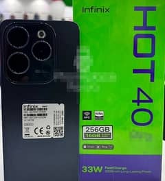 infinix Hot 40 with 8 months warranty