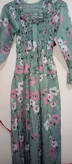 Long floral Frock 0