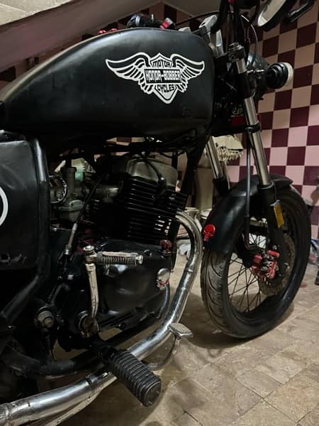 Cafe racer bike 250 cc 6