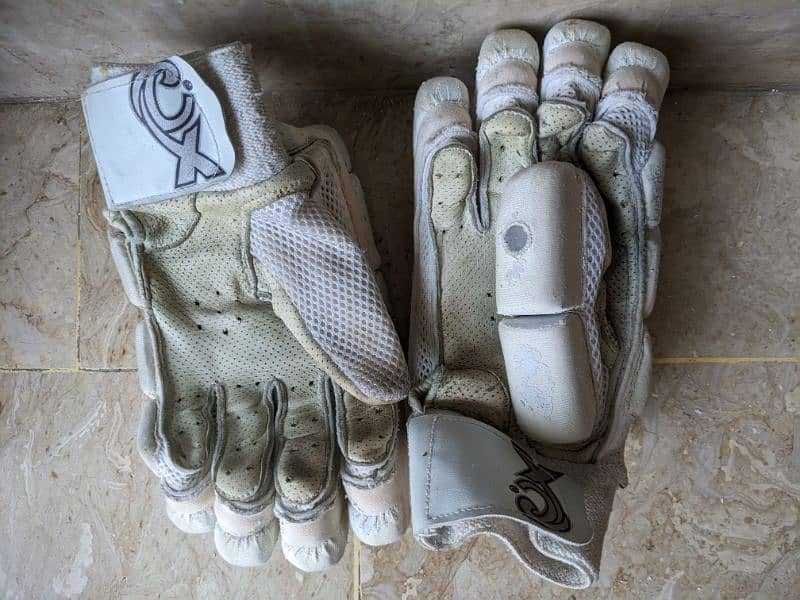 hardball cricket pads and gloves for sale 1