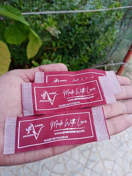 Woven tag|Customize Tag|Fabric Tag|Abaya logo|Woven labels|patches 2