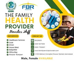 Maids / House Maid / Patient Care / Nanny / Attendant / Baby Care