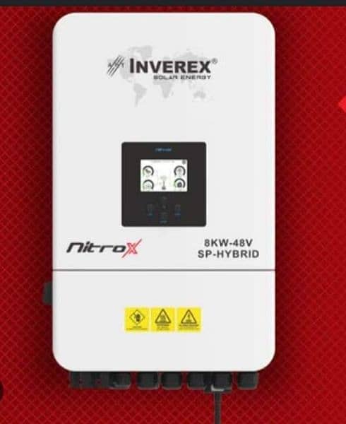 Nitrox 8kw Hybrid Solar Inverter IP65 0