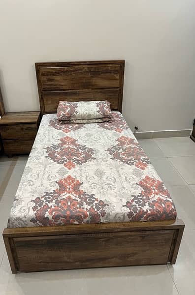 Single Bed with Mattress 1