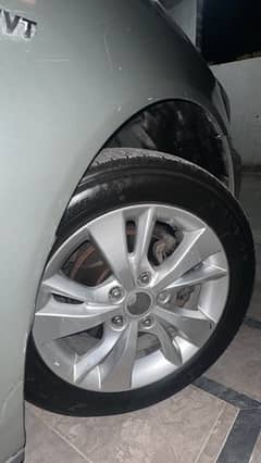 vezel rims with tyres bridgestone for sale 0