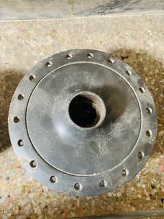 Kawasaki GTO 110 Front tyre Hub non disk with hub plate