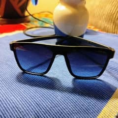 Gents blue rectangular Shades