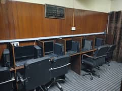 10 seats Furnished call center at main shahrah Faisal  Direct owner