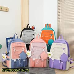 4 Pcs Backpack