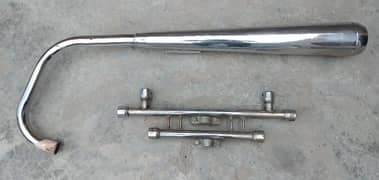 Atlas honda geniun 125 silencer plus Stand