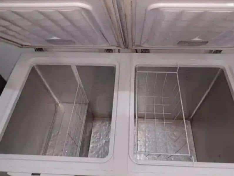 Waves deep freezer double door 2