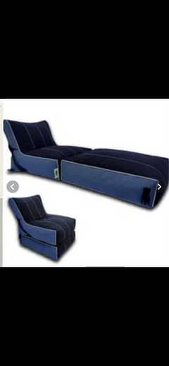 Sofa cum bed bean bag sofa