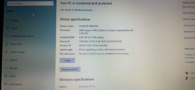 Lenovo Ryzen Pro 5 (Model A285) 0