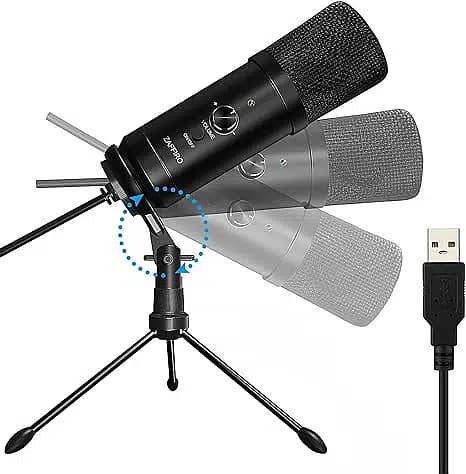 Zaffiro USB Microphone, Recording Microphone Plug & Play 1