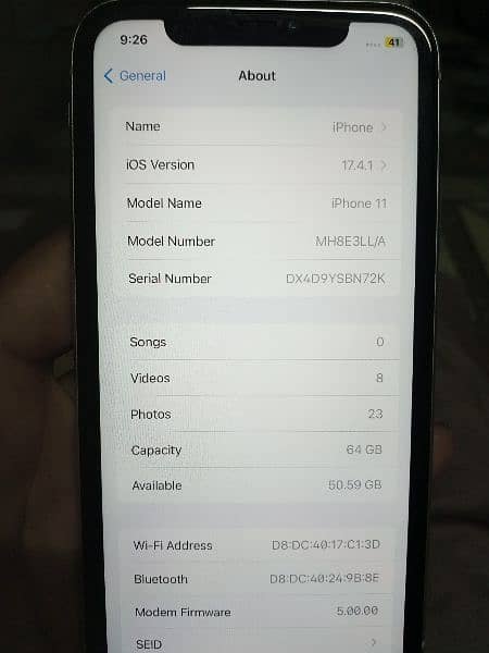 IPhone 11 64 gb Non Pta 3