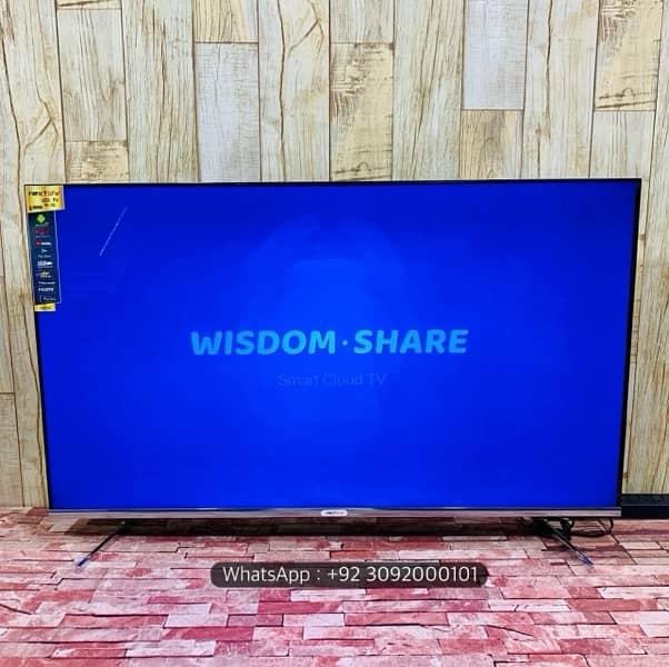 Malysian 55 Box UHD 4K +Smart Led Tv New Model | Voice Remote 4