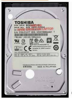 1 Tb Toshiba hard drive for laptop /1000 GB