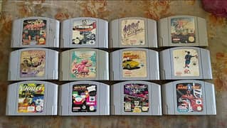 Nintendo 64 carts-Nds carts-sega DC-sega Saturn-xbox-ps2 cds