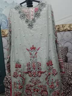 wedding embroidery dress