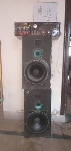 amplifier speaker full sound like new