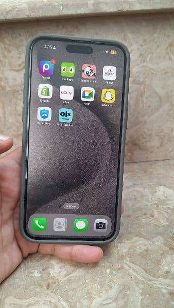 Iphone 15 Pro Max 256GB Physically Dual Sim 12