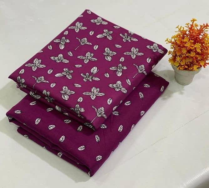 2 PC cotton floral 6