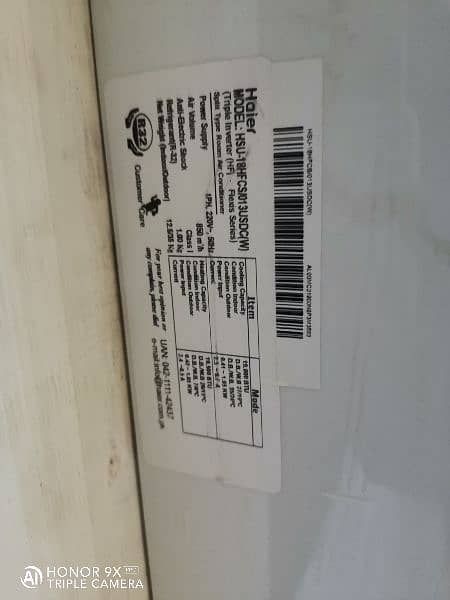 Haier AC 1.5 ton good condition 2