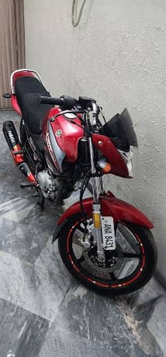 Yamaha Ybr125 Model 2022 lahore registered