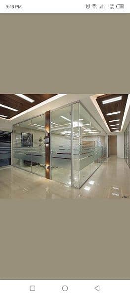 Aluminum office partition / Glass office partition 15