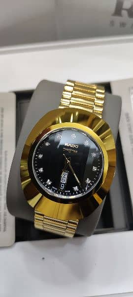 Rado D Star Quartz\Rolex\Omega\Luxry Swiss Watches For Sale\Pakistan 3