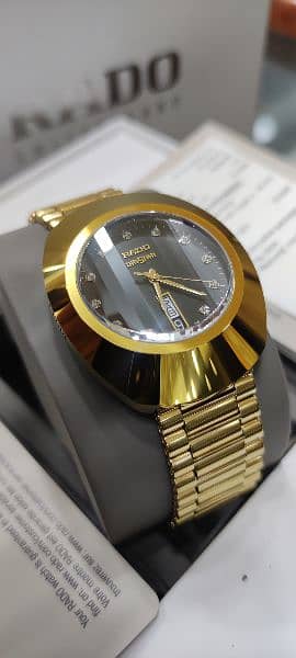 Rado D Star Quartz\Rolex\Omega\Luxry Swiss Watches For Sale\Pakistan 4