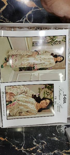 lawn shaffon organza fancy all suits collection available 3