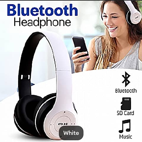 P47 Wireless Headset Bluetooth Foldable Headphone 2