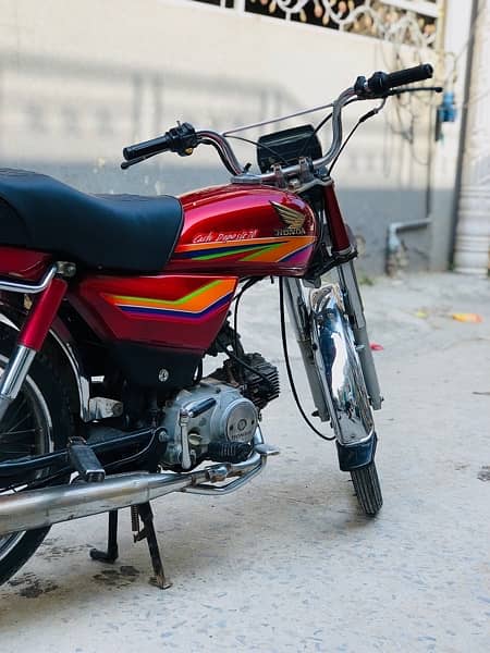 Honda cd 70 12 model lush condition 4