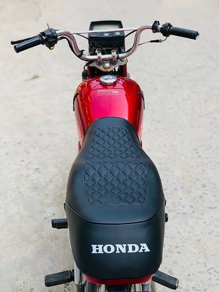 Honda cd 70 12 model lush condition 5