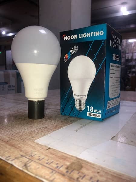 18W LED BULB [E-27+B-22] MOON LIGHTING 1