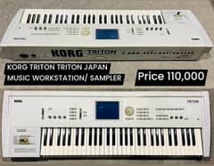 Korg Triton keyboard we have Casio Yamaha Kawai Roland