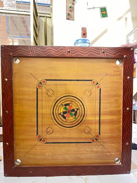 Carrom Board with Frame 0