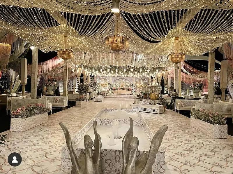 Events services | Wedding Room Decor | catering | Flowers decoration 4