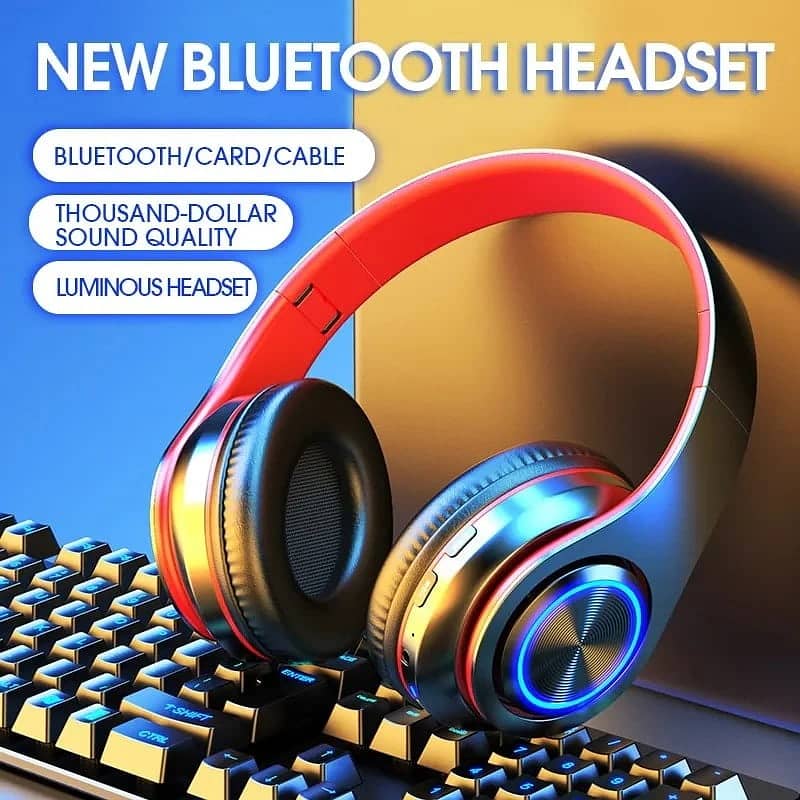 T47 Wireless Headphones Bluetooth Stereo Head Phones 2