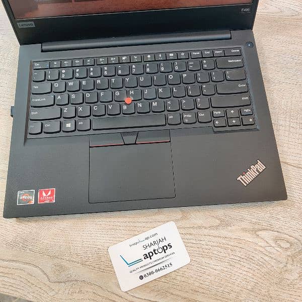 Lenovo Thinkpad E495, Ryzen 7 8th Gen,2GB GPU 8/256NvMe, FHD Display. 1