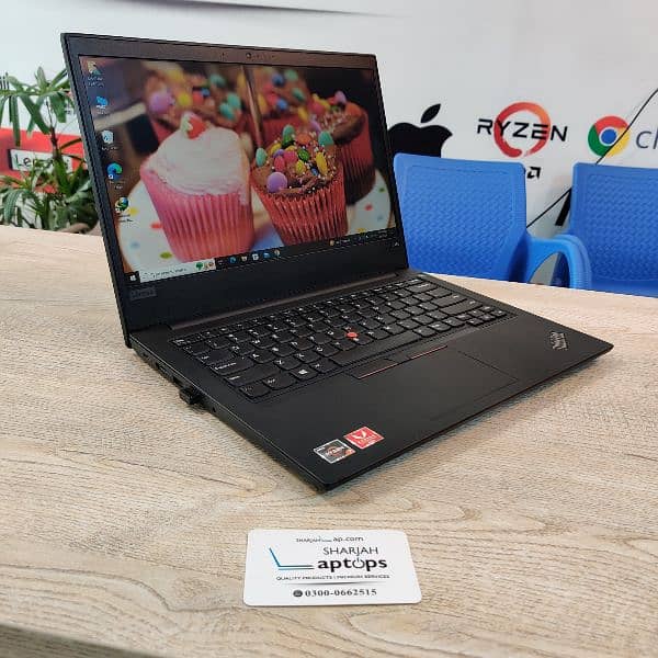 Lenovo Thinkpad E495, Ryzen 7 8th Gen,2GB GPU 8/256NvMe, FHD Display. 3