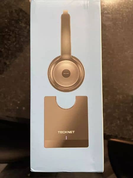 TECKNET Bluetooth Wireless Headphones Microphones noice cancelling 9