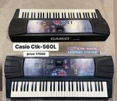 Casio Ctk-560L keyboard we have Yamaha Casio Korg Roland